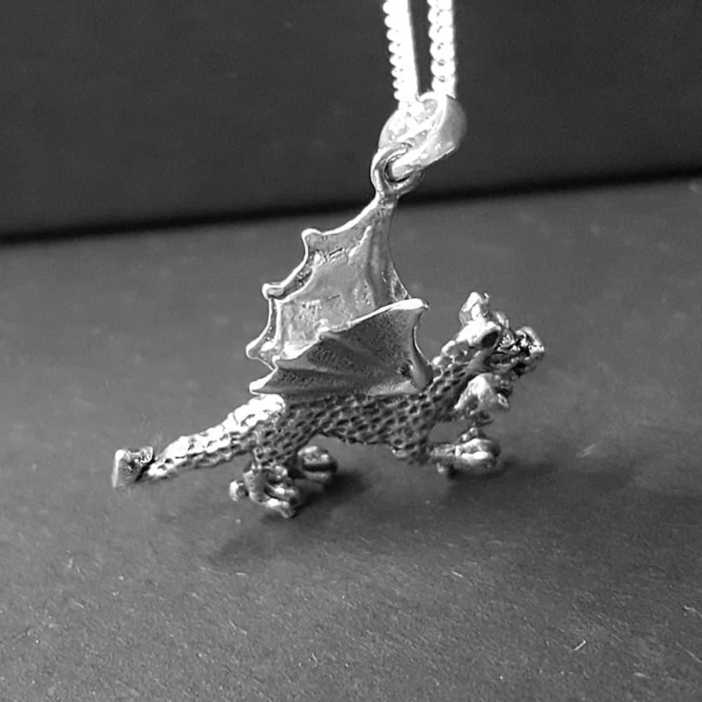 Silver dragon sale chain