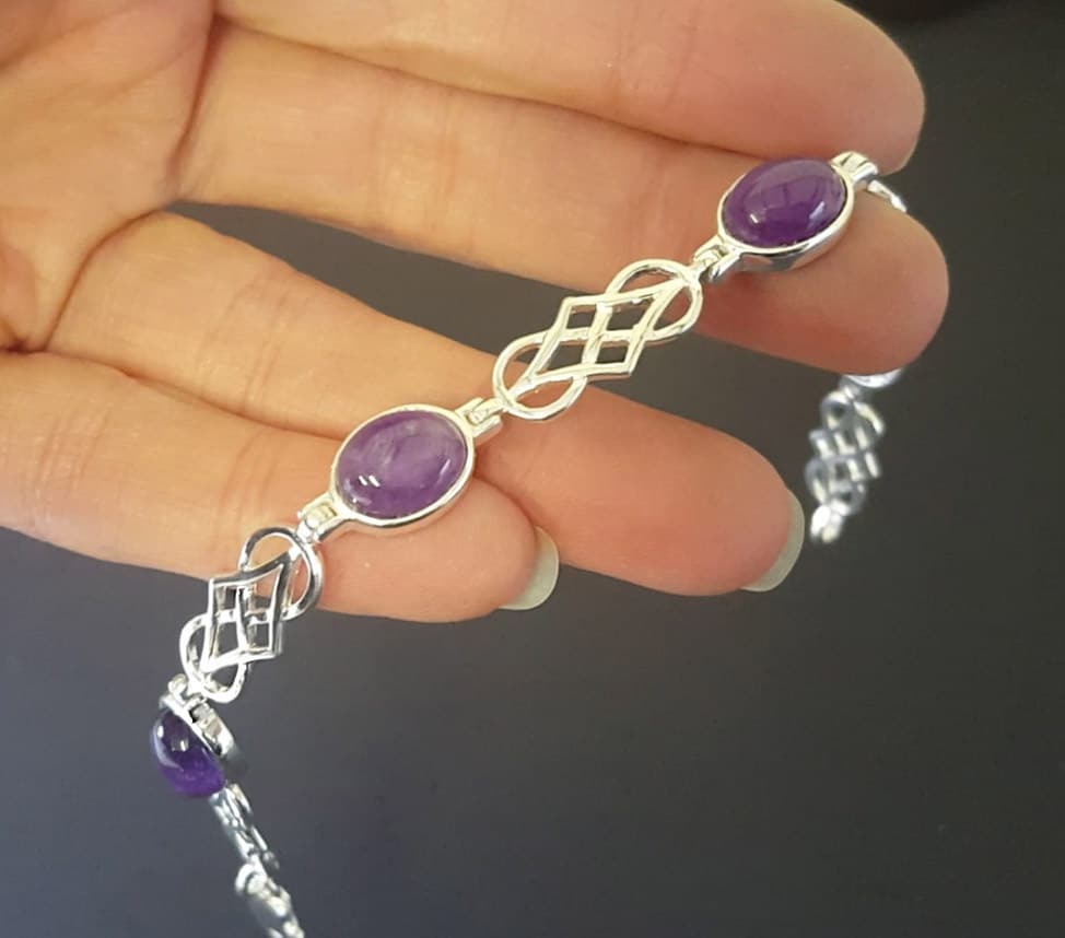 Amethyst and store silver