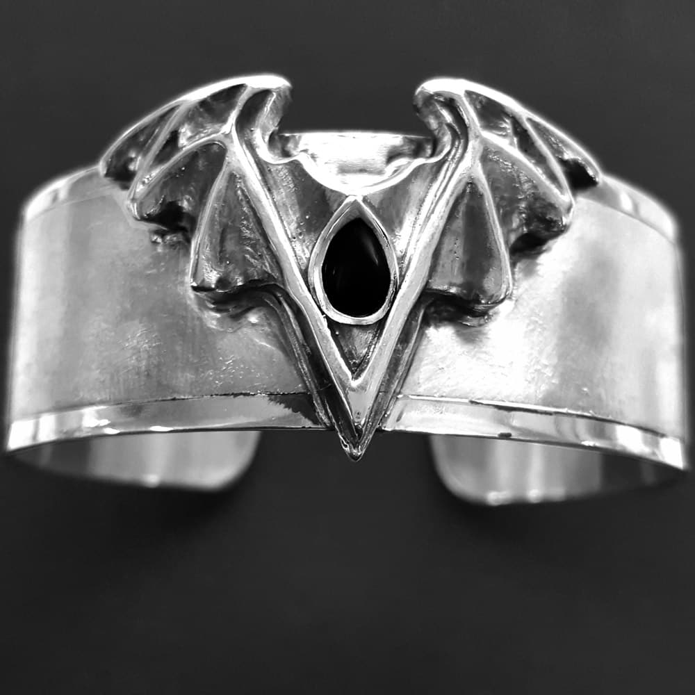 Sterling silver hot sale bat ring