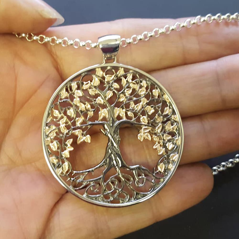 Silver tree of life on sale jewellery