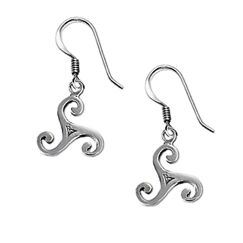 Sterling silver sale celtic earrings