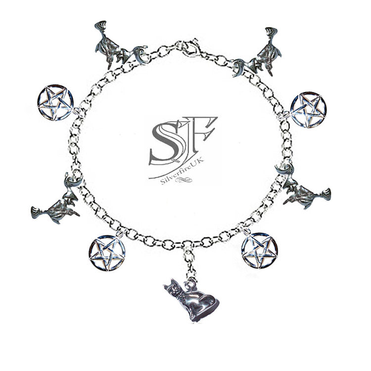 Wiccan hot sale charm bracelet