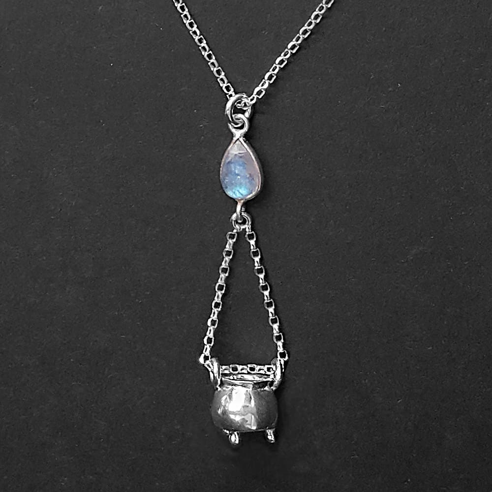 Sterling silver witch on sale jewelry