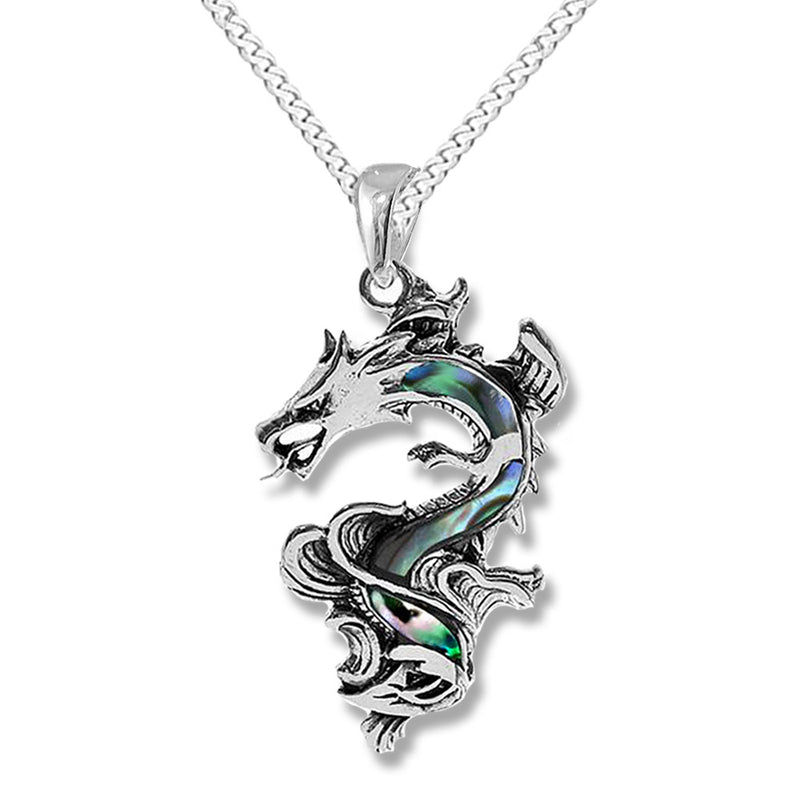 fire dragon pendant necklace dragon jewellery