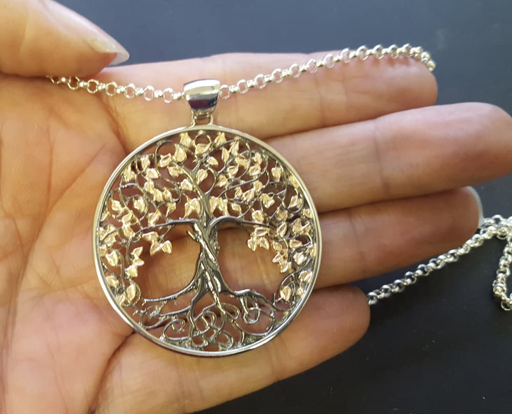 Tree of life hot sale locket pendant