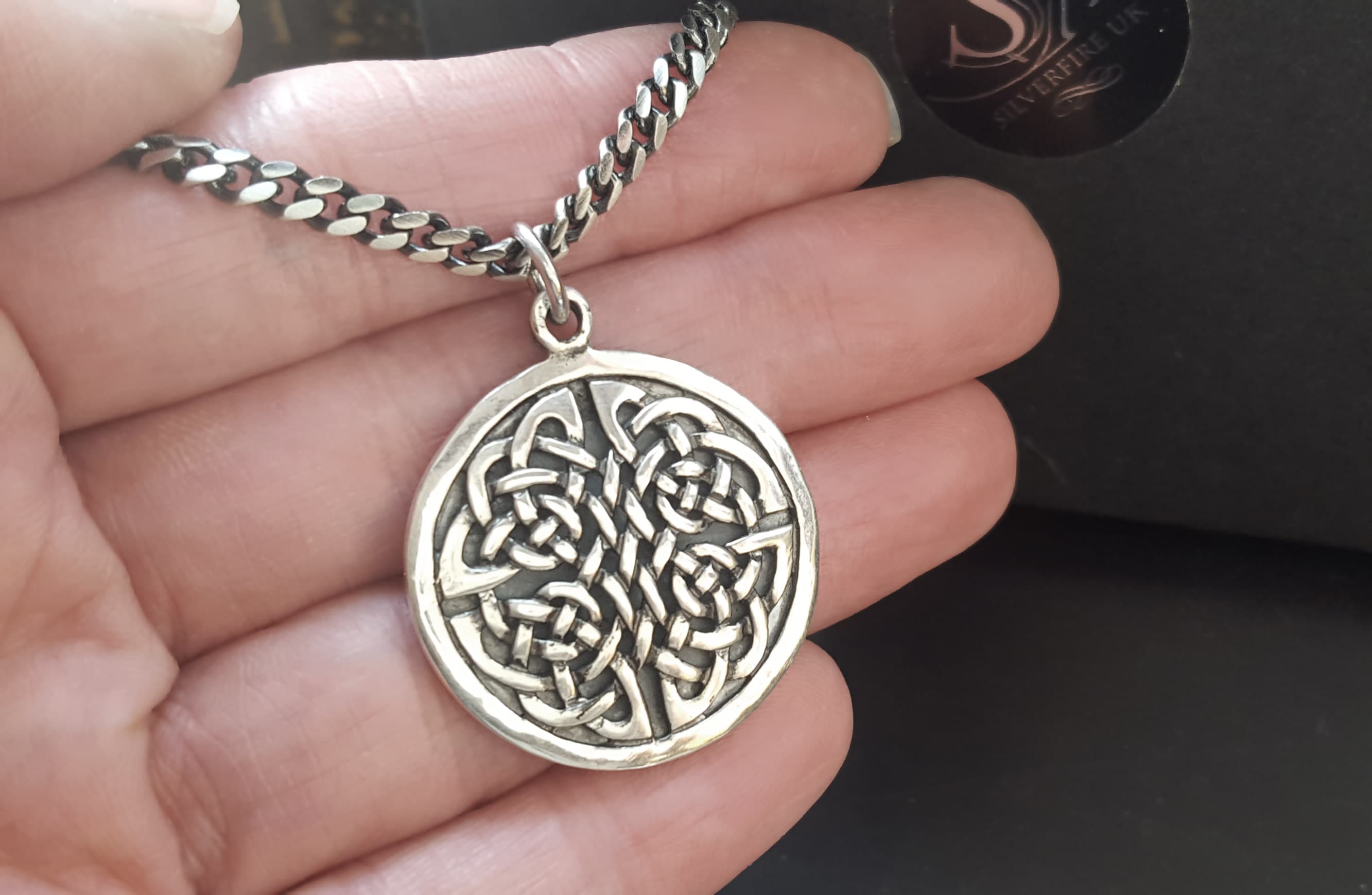 Celtic hot sale lockets silver