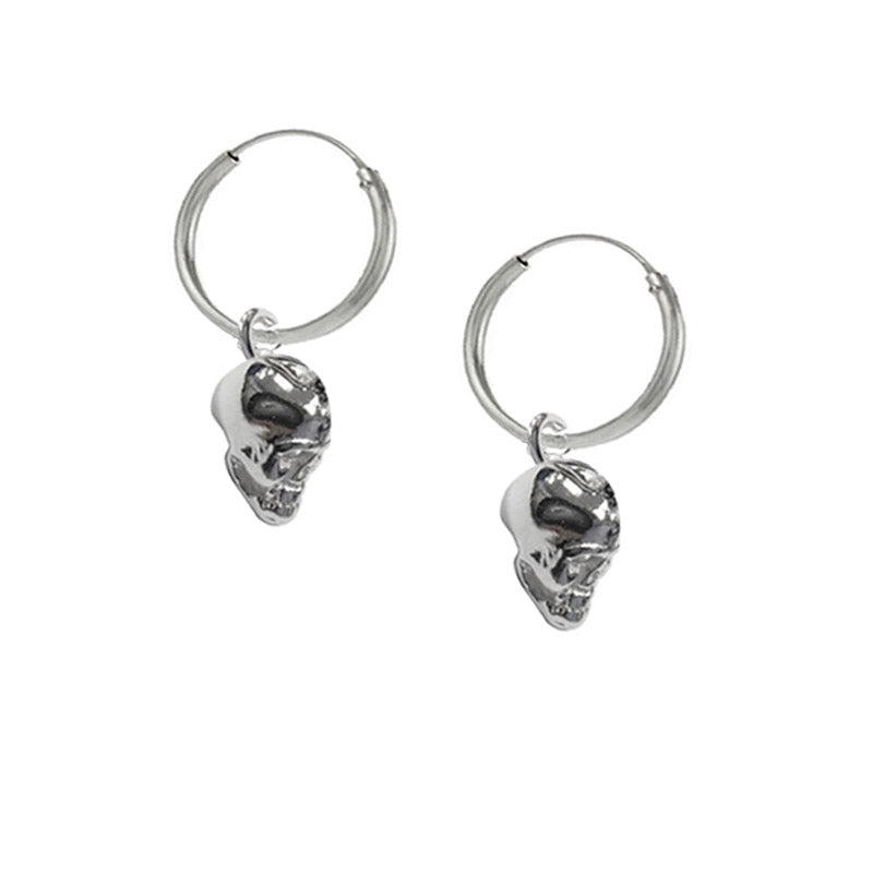 Shop Skull Stud Earrings For Men And Women GTHIC 56 OFF