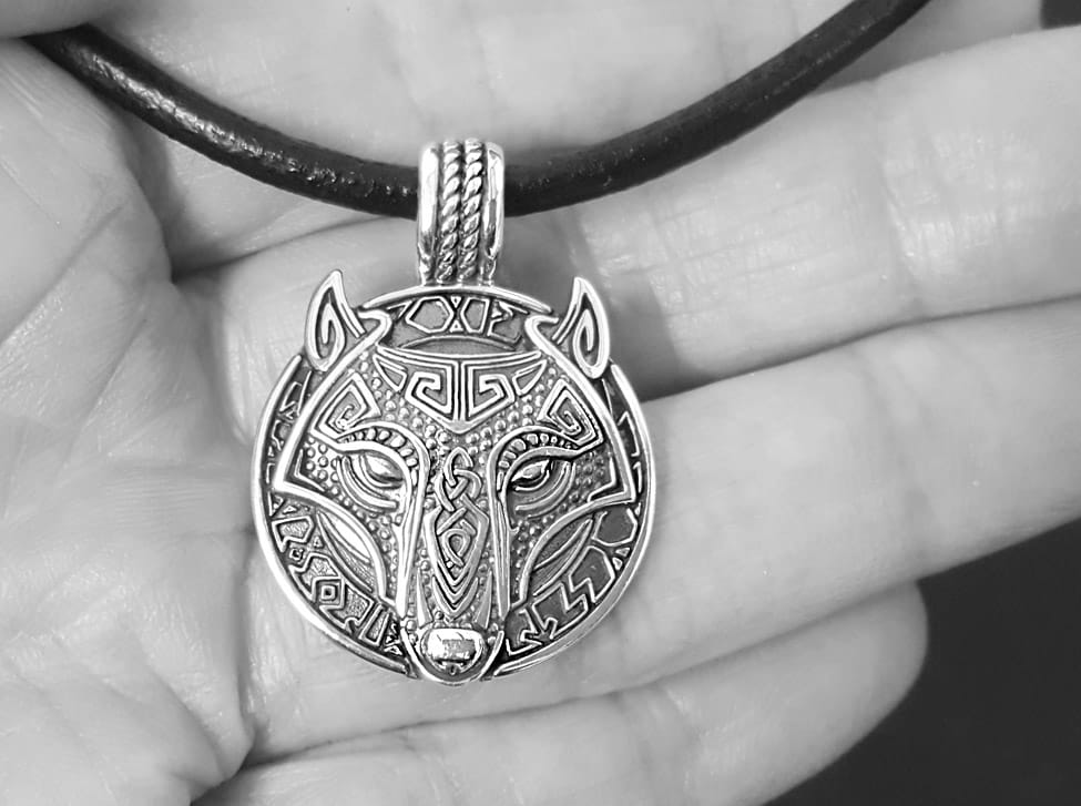 Norse on sale wolf necklace